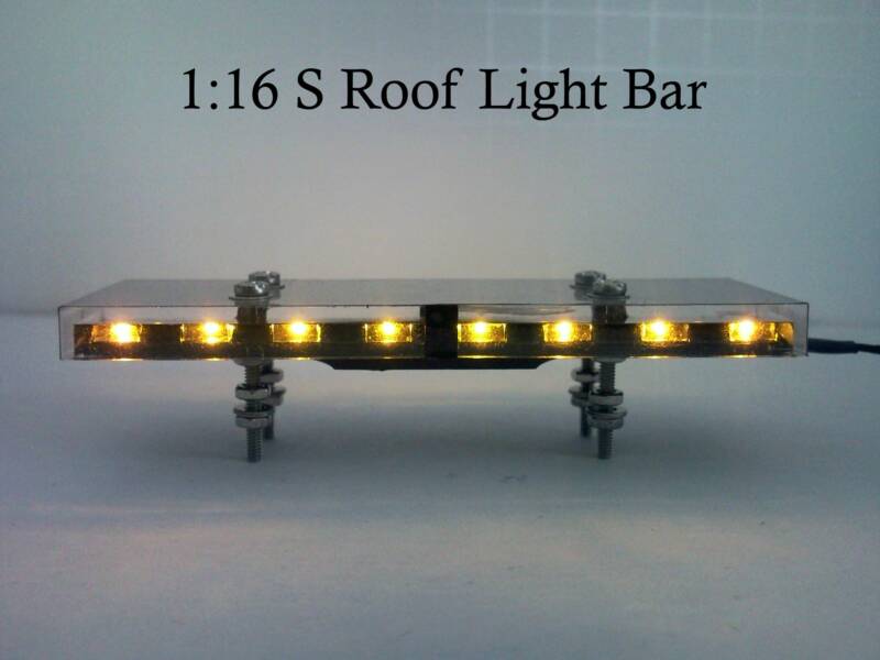 rc police light bar